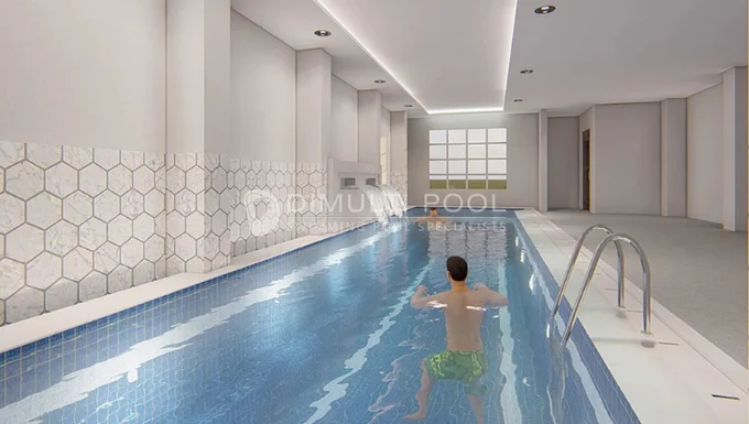 Contoh desain kolam renang indoor