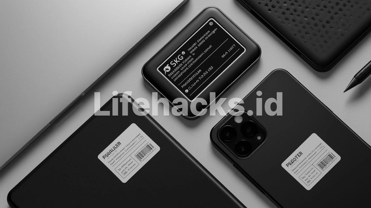 Ketentuan Penempelan Label DJID yang Benar