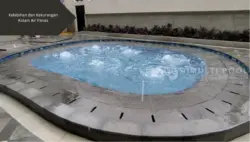 Contoh kolam air panas. Ini kelebihan dan kekurangannya.